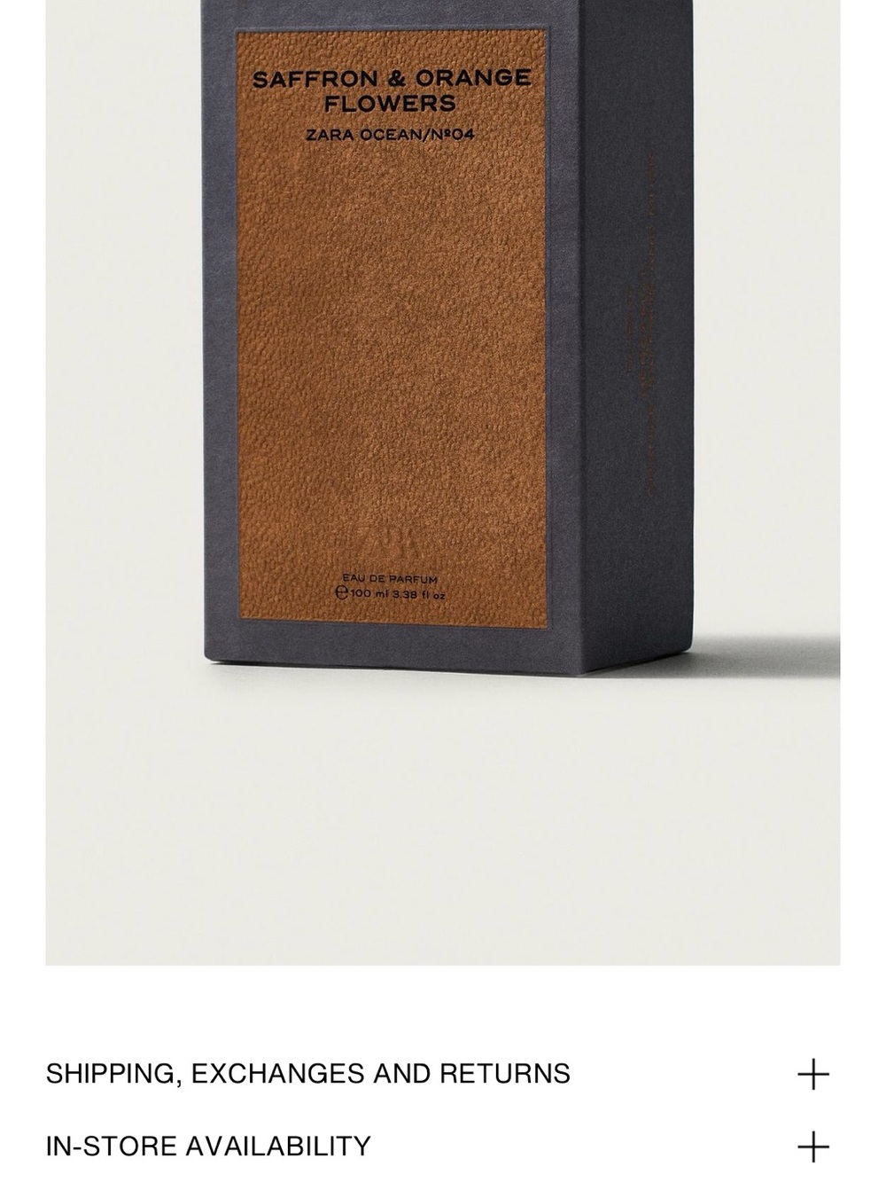 Fragrance Bottle from Zara